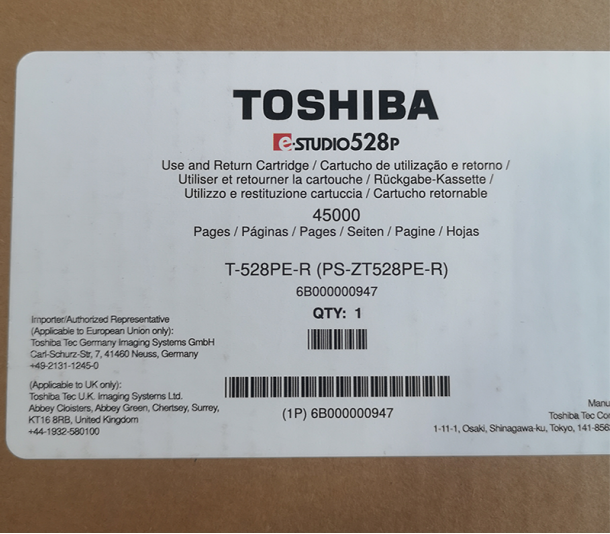 Toner Toshiba T-528E-R (BLACK) 6B000000947