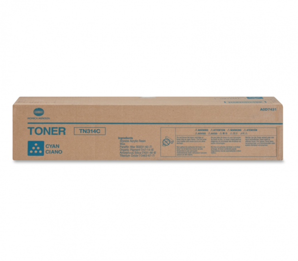 Toner Konica Minolta Bizhub C353/C353P TN-314C (CYAN) A0D7451